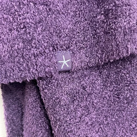Barefoot Dreams women’s Bamboo Chic Lite cardigan in purple. Size L/XL - Picture 10 of 11